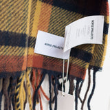 Norse Projects - Virgin Wool Checked Scarf - Dark Navy