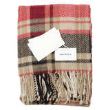 Norse Projects - Virgin Wool Checked Scarf - Holmen Red