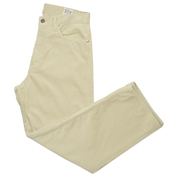 Arthuro Five Pocket Trousers - Washed Beige – Berg & Berg