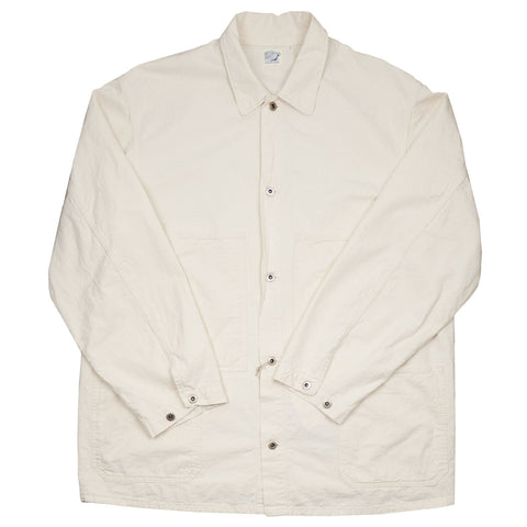 orSlow - Utility Coverall - Ecru Original Napped Twill