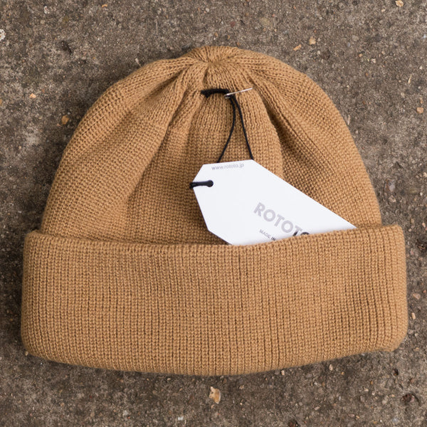 RoToTo - Bulky Watch Cap Beanie - Ginger