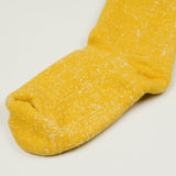 RoToTo - Double Face Merino Cotton Crew Socks - Yellow