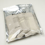 RoToTo - Recycled Cotton/Wool 3-Pack Socks - Gray / Off White