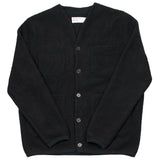 Universal Works - Cardigan Wool Fleece - Black