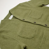 Universal Works - Cardigan Wool Fleece - Lovat