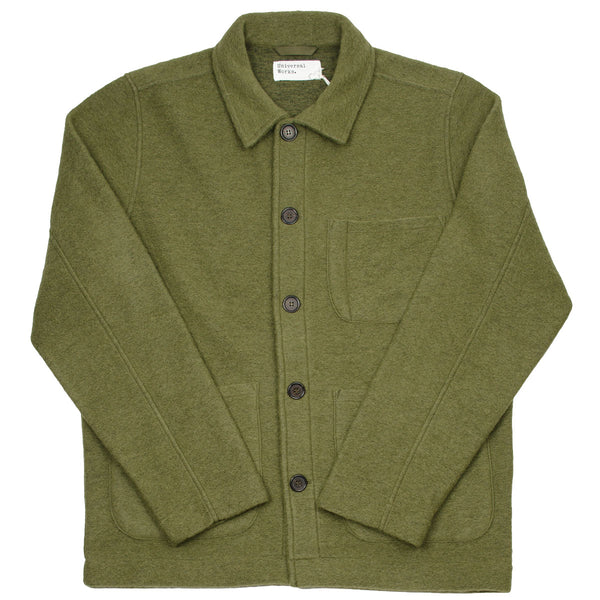 Universal Works - Field Jacket Wool Fleece - Lovat