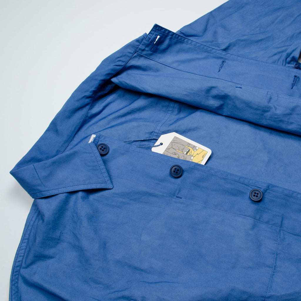 Arpenteur - ADN Jacket HD Cotton Gabardine - Natural Woad Blue