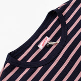 Arpenteur - Brehat Breton Jersey - Navy / Pink Stripes