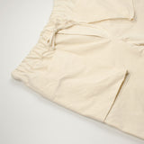 Arpenteur - Cargo Shorts Cotton / Linen Poplin - Ecru