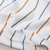 Arpenteur - Match Cotton Jersey - Blue / Olive / Orange Stripes