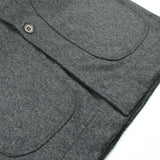Arpenteur - Mevi Melton Wool Coat - Grey