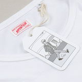 Arpenteur - Micheau Vernez Fish Printed T-shirt - White