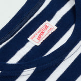 Arpenteur - Rachel Knit Striped T-shirt - Navy / White