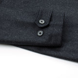 Arpenteur - Utile Melton Wool Coat - Charcoal