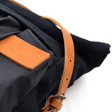 Atelier de l'Armée - Flight Pack - Black with Brown Leather