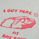 Battenwear - I Got Mine Printed T-shirt - Heather Grey