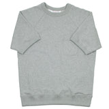 Battenwear - Short-sleeve Reach-up Sweatshirt - Grey
