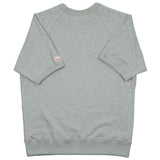 Battenwear - Short-sleeve Reach-up Sweatshirt - Grey