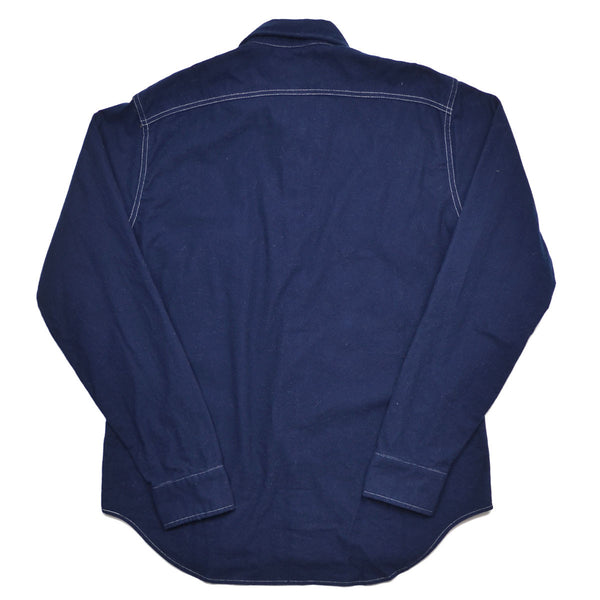 Battenwear - Work Shirt - Navy Flannel