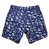 Battenwear – Board Shorts – Navy Custom Print