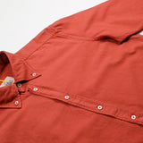 BD Baggies - Bradford BD Shirt - Oxford Overdyed Brick Red