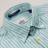 BD Baggies - Bradfort BD Shirt With Pocket - Green Stripes