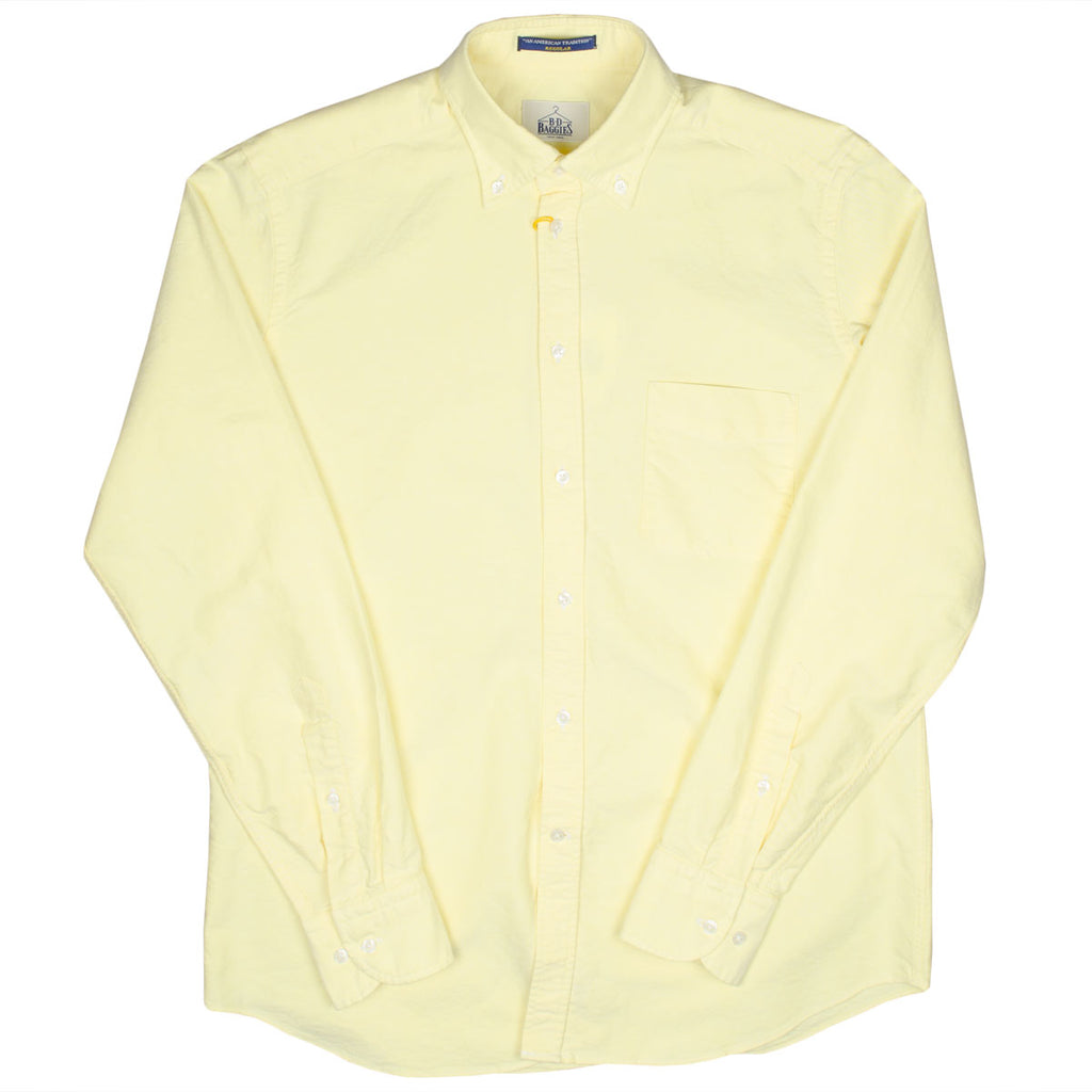 BD Baggies - Bradfort BD Shirt With Pocket - Oxford Yellow
