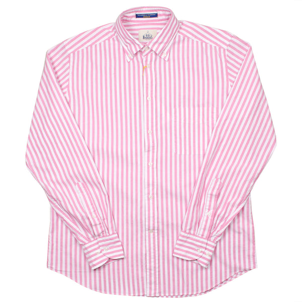 BD Baggies - Bradfort BD Shirt With Pocket - Pink Stripes