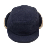 cableami - Army Shaggy Cloth Cap - Navy
