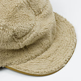 cableami - Boa Fleece Cap With Drawcord - Beige