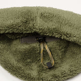 cableami - Boa Fleece Drawcord Hat - Olive