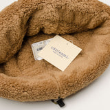 cableami - Boa Fleece Drawcord Hat - Tan