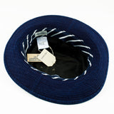 cableami - Bucket Hat - Indigo Herringbone