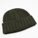 cableami - Cashmere Alan Beanie - Olive