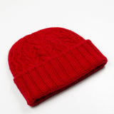 cableami - Cashmere Alan Beanie - Red