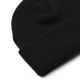 cableami - Cashmere Double Beanie - Black