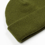 cableami - Cashmere Double Beanie - Olive
