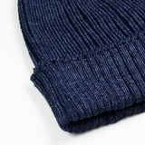 cableami - Cotton Linen Beanie - Navy
