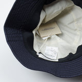 cableami - Herringbone Bucket Hat (Plain) - Black