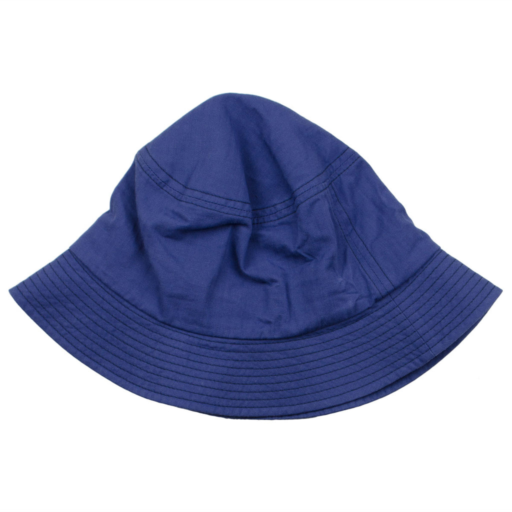 cableami - Herringbone Bucket Hat (Plain) - Blue