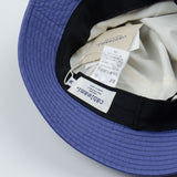 cableami - Herringbone Bucket Hat (Plain) - Blue