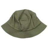 cableami - Herringbone Bucket Hat (Plain) - Olive