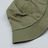 cableami - Herringbone Bucket Hat (Plain) - Olive
