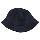 cableami - Linen Herringbone Bucket Hat - Dark Indigo