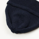 cableami - Linen Waffle Beanie - Navy