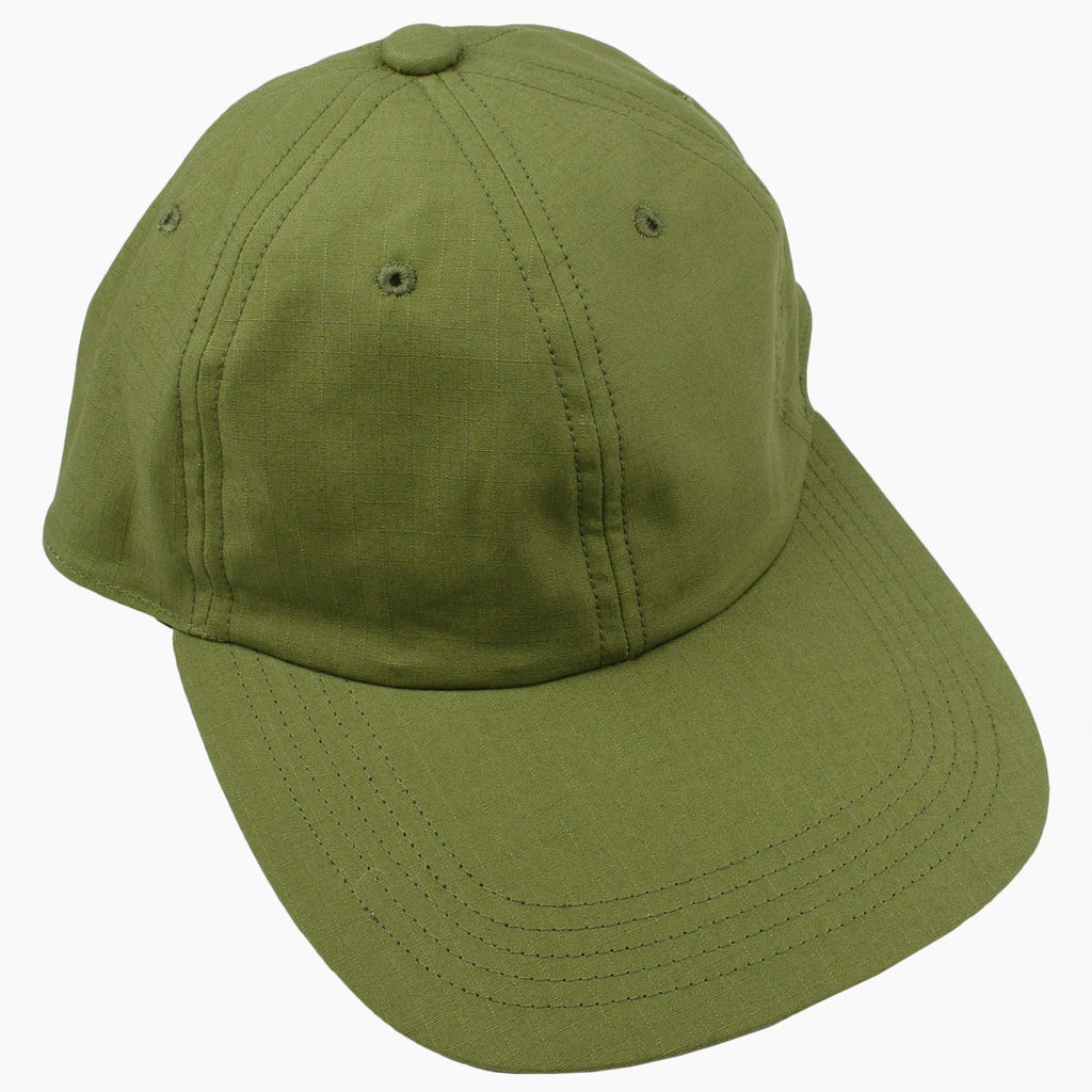 cableami - Ripstop Long Bill Cap - Olive