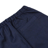 Coltesse - Antares Wool Trousers - Black / Blue