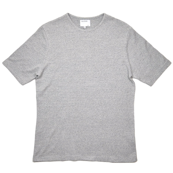 Coltesse - Izanami Cotton Linen T-shirt - Heather Grey 1