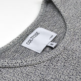 Coltesse - Izanami Cotton Linen T-shirt - Heather Grey 1