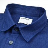 Coltesse - Nadejda Pocket Shirt - Blue Indigo Chevrons